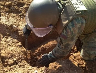 Θεσσαλονίκη: Εξουδετερώθηκε οπλοβομβίδα από τον Β’ Παγκόσμιο Πόλεμο